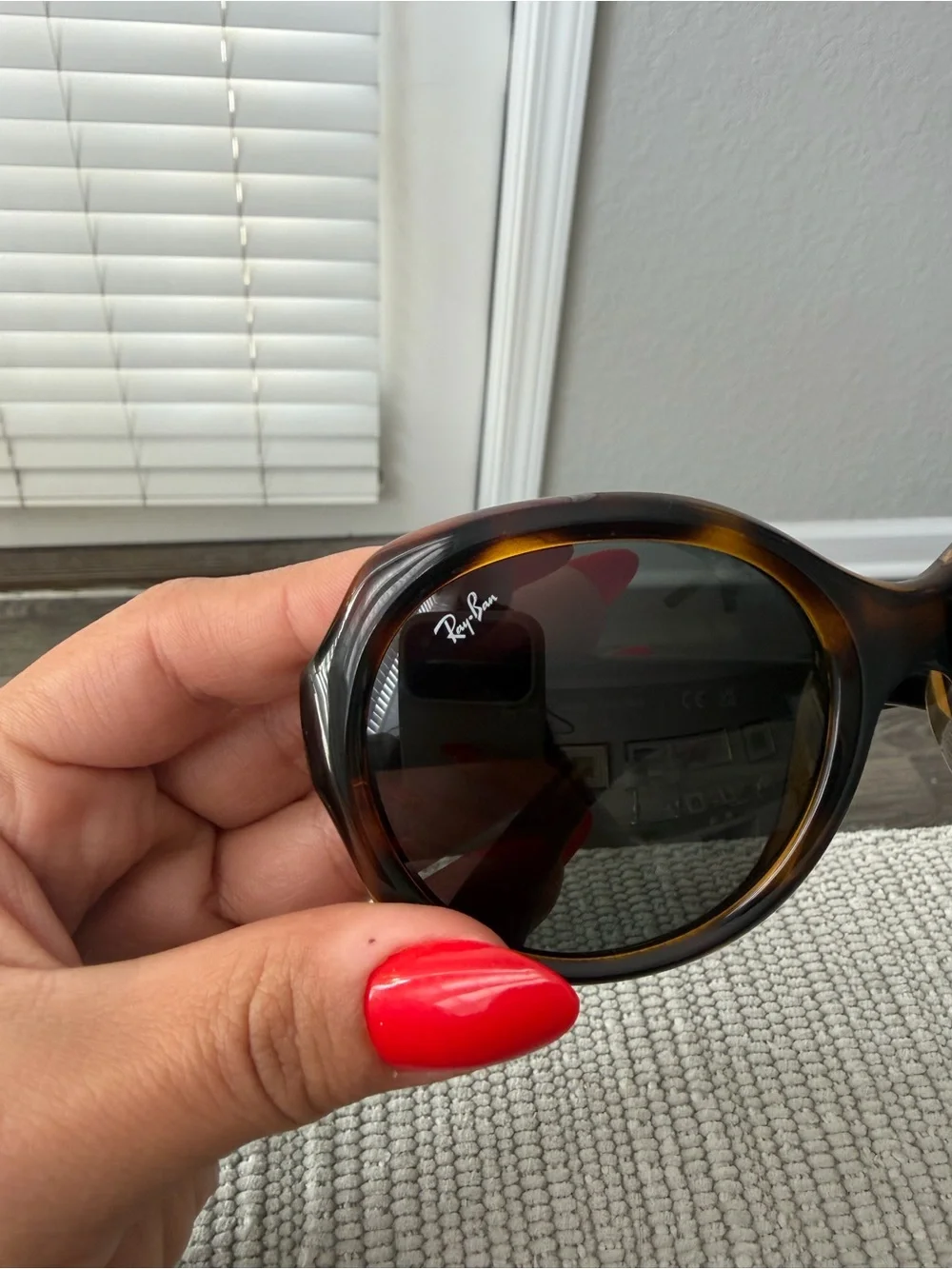 Ray-Ban RB4191 710/71 Light Havana Tortoiseshell Sunglasses with Brown Lenses